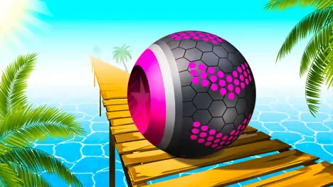 Roling Balls Sea Race Games
